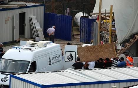  Şantiye'de ölü bulunan 4 işçi toprağa verildi! 