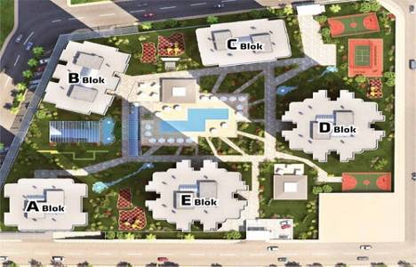 Esenyurt Samsun Towers vaziyet planı!