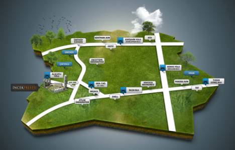 Ankara Prestij İncek Evleri yarın satışa çıkıyor!