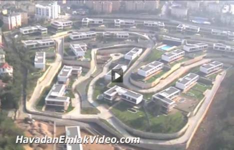 Dumankaya Gizli Bahçe Evleri'nin havadan videosu! 