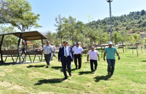 Menzelet Mesire Alanı hizmete açıldı!