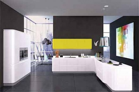 İntema Mutfak'ın yeni modeli Fluido, köşelere yumuşak bir dokunuş!