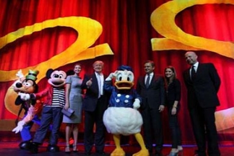  Donald Trump ve Ivanka Trump'dan Disney Live'e ziyaret!