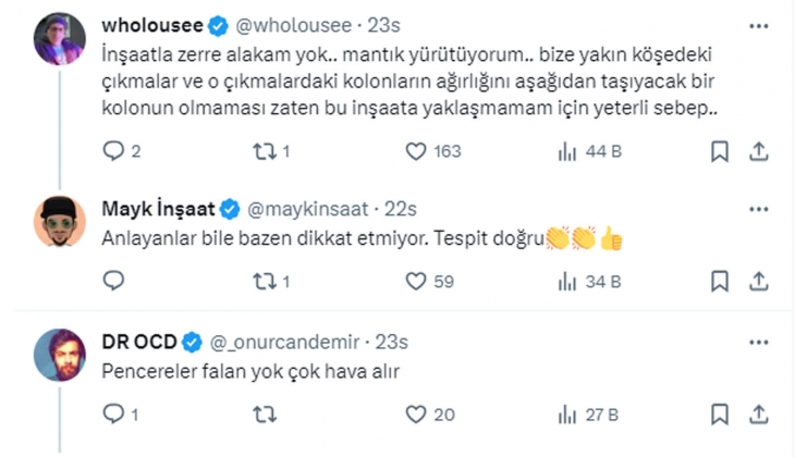 İnşaat halindeki yeni bina sosyal medyada yorum yağmuruna tutuldu! Eksikler ve hatalar şok etti!