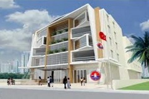 Maltepe'de yapılan kız öğrenci konuk evi inşaatı devam ediyor!