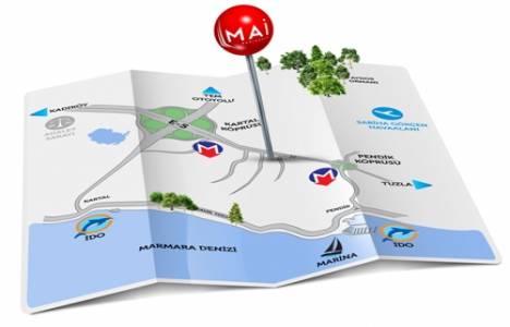 Kartal Mai Residence Evleri Fer Yapı da 1+1 ler 262 bin TL!