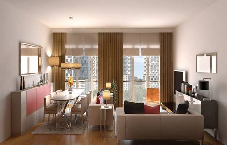 Kristal Şehir Evleri örnek daire!