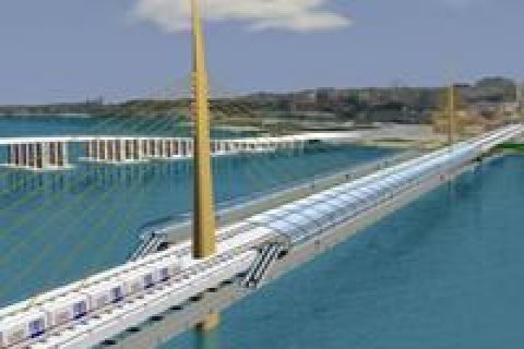 Haliç Metro Köprüsü inşaatında ilk adım atıldı