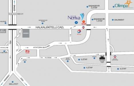 Olimpa Rezidans Başakşehir de 500 bin liraya 3+1!