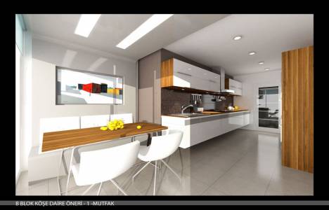 Kartal Asia Park örnek daire!