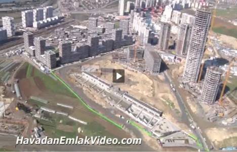Halkalı Dumankaya Konsept'in havadan yeni görüntüleri! 