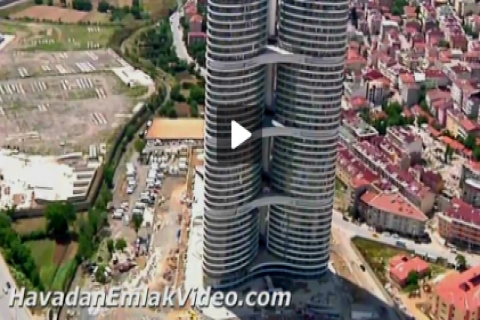  Dumankaya İkon'un gökyüzünden görüntüleri!