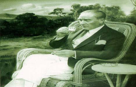  Atatürk'ün kahve içtiği mekan yeniden yapılacak! 