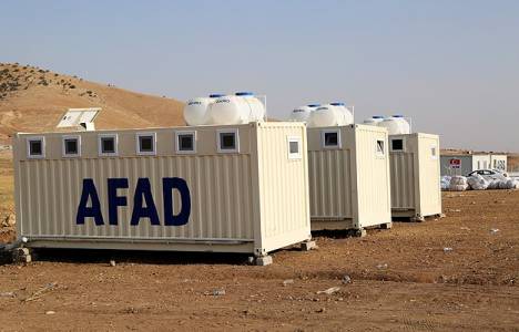 AFAD Irak'a konteyner gönderdi!