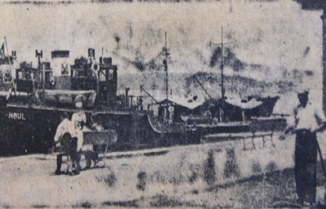 1954 yılında Anadolu Yakası'na sarnıç gemilerle su nakli yapılıyormuş!