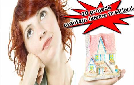  Konutta ödeme fırsatları 2013! 