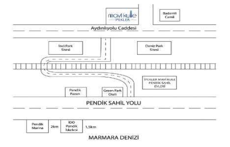 Mavi Kule de fiyatlar 350 bin liradan başlıyor!