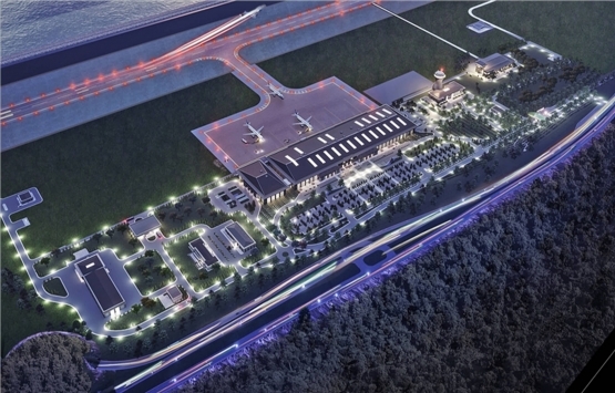 Rize-Artvin Havalimanı nda üstyapının yüzde 80 i tamam!