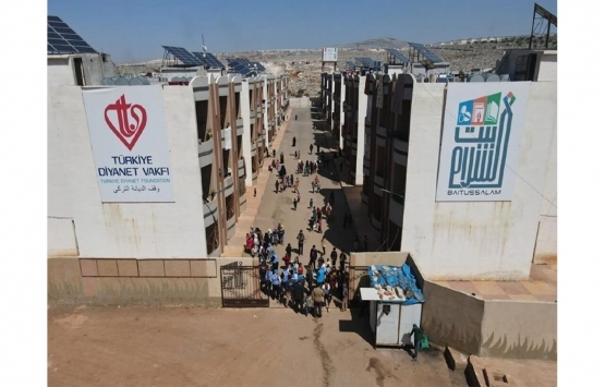 Diyanet İşleri Türk İslam Birliği, İdlib de 6 bin konut inşa edecek!
