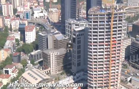 Mecidiyeköy Torun Tower'ın havadan yeni görüntüleri!