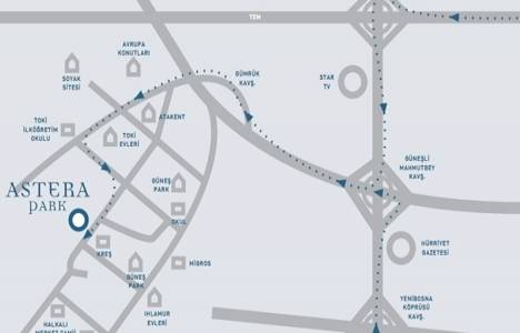 Park Astera Konutları Halkalı da 415 bin liraya 3+1! 