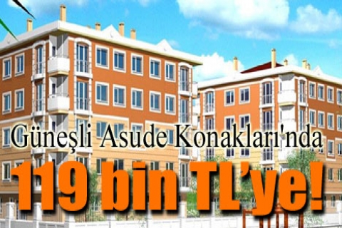 Güneşli Asude Konakları'nda 119 bin TL'ye!