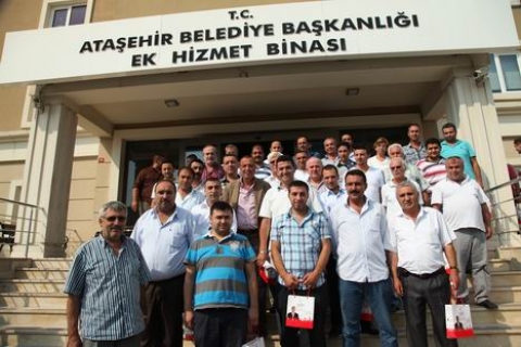  Ataşehir’de taksi durakları tek tip olacak!