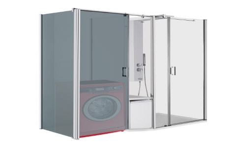 VitrA Veo ile yıkama ve yıkanma bir arada!