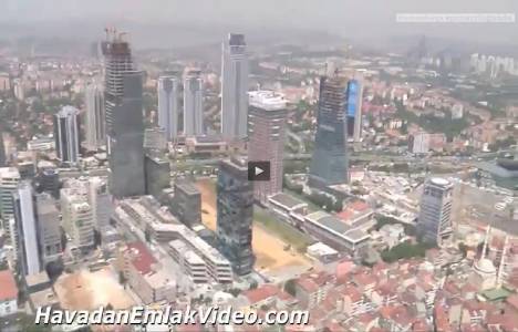 Zorlu Levent Tower'ın havadan yeni videosu!
