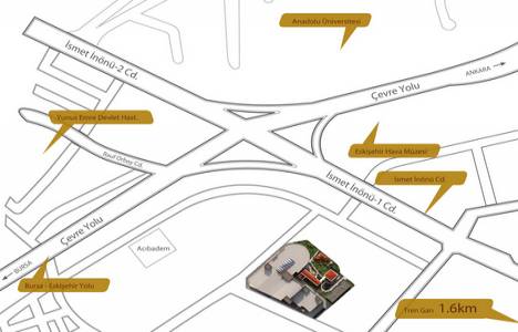 Eskişehir Loft ta 270 bin liraya 3 oda 1 salon! Hemen teslim!