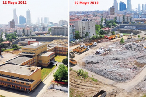  Likör fabrikası yıkıldı yerine gökdelenler yapılacak!