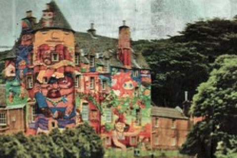 Kelburn şatosu, sokak sanatçılarının eline geçti!