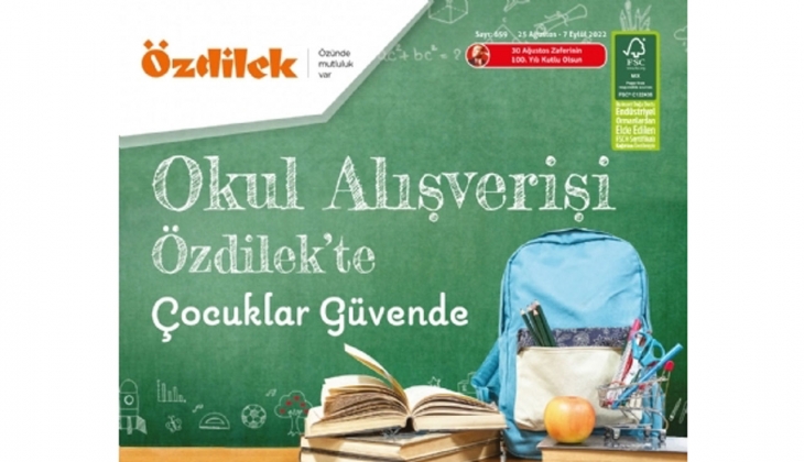 Okul alışverişi için aradığınız her şey Özdilek te