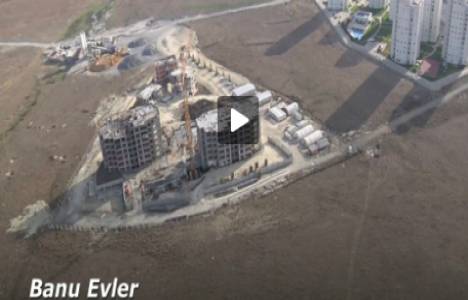  Ispartakule'de yer alan 6 konut projesinin havadan videosu!