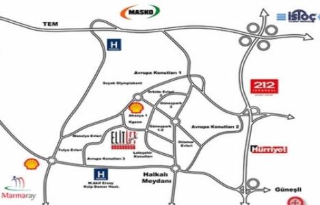 Elitist Park Halkalı da 185 bin TL ye! Peşinde yüzde 12 indirim!