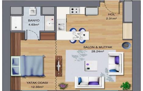  Maslak 1453 kat planı!