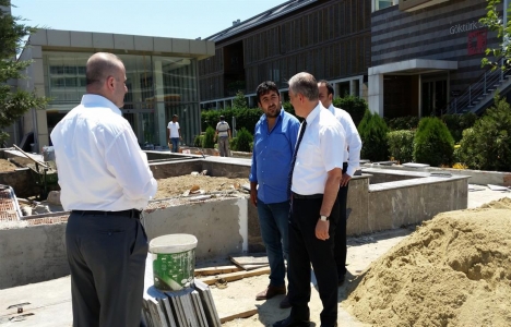 Remzi Aydın Göktürk Ek Hizmet Binası'nı inceledi!