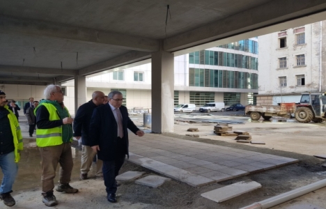 Sarıyer Devlet Hastanesi nin yüzde 90 ı tamam!