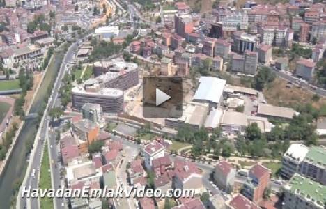 Dap Yapı Bumerang Ofis çalışmaları havadan görüntülendi!