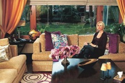 Begüm şen salonunun dekorasyonunu değiştirdi!