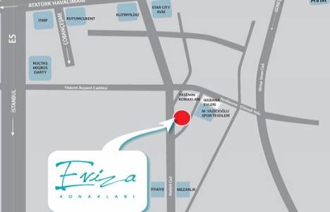 Ekal İnşaat Yenibosna Eviza Konakları nda 510 bin liraya!