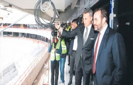 Vodafone Arena'da çatı işlemleri başlayacak!