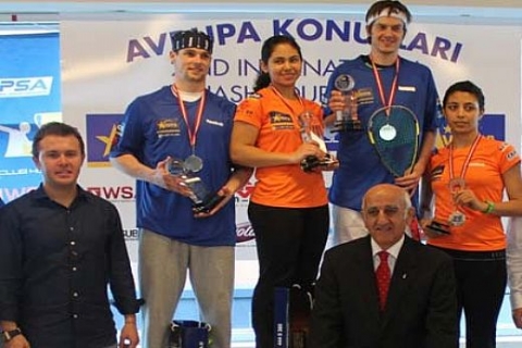 Avrupa Konutları sponsorluğunda Atakent 2 Club House'da squash kapışması!