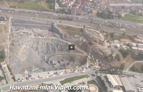 Skyland İstanbul Rezidans havadan görüntülendi!