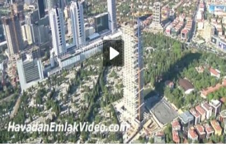  Levent bölgesinde yer alan kulelerden genel görüntüler! 