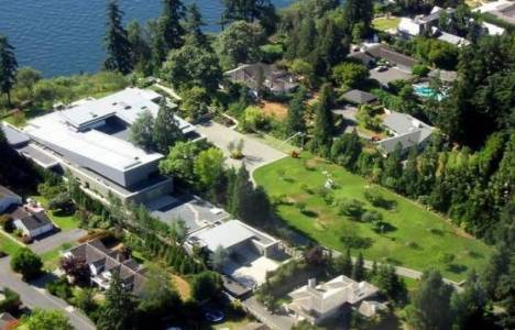  Bill Gates'in 113 milyon dolarlık evi 7 yılda inşa edildi!