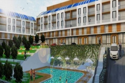  Yalova Termal Anka Yapı projesinde 2+1 çatı dubleksleri 139 bin lira!