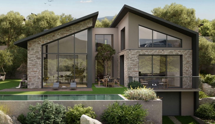 Mesa Urla Kekliktepe nin örnek villası hazır! 27 milyon TL ye 4+1 villa!