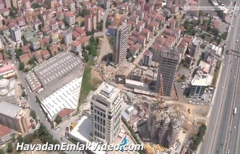 Kartal Safi Espadon Residence'ın havadan en son görüntüleri!