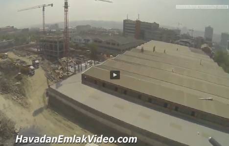 Sur Yapı Corridor Bahçelievler'in havadan en son görüntüleri!